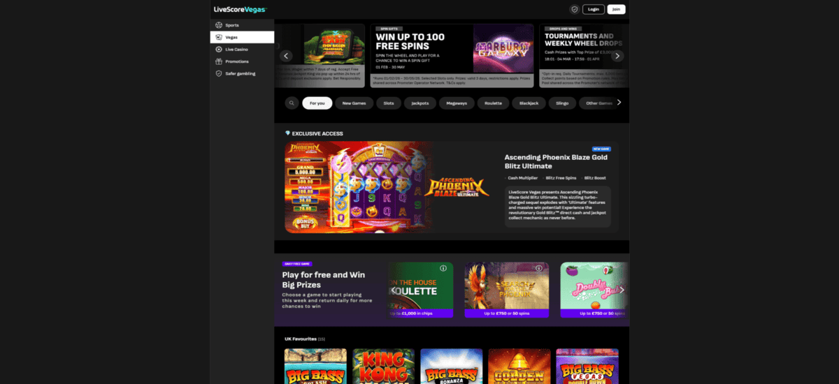 LiveScore Bet Casino